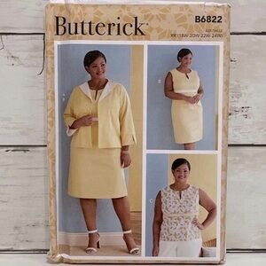 ⭐️5 for $28⭐️ NEW Butterick B6822 Women’s Sewing Patterns UNCUT